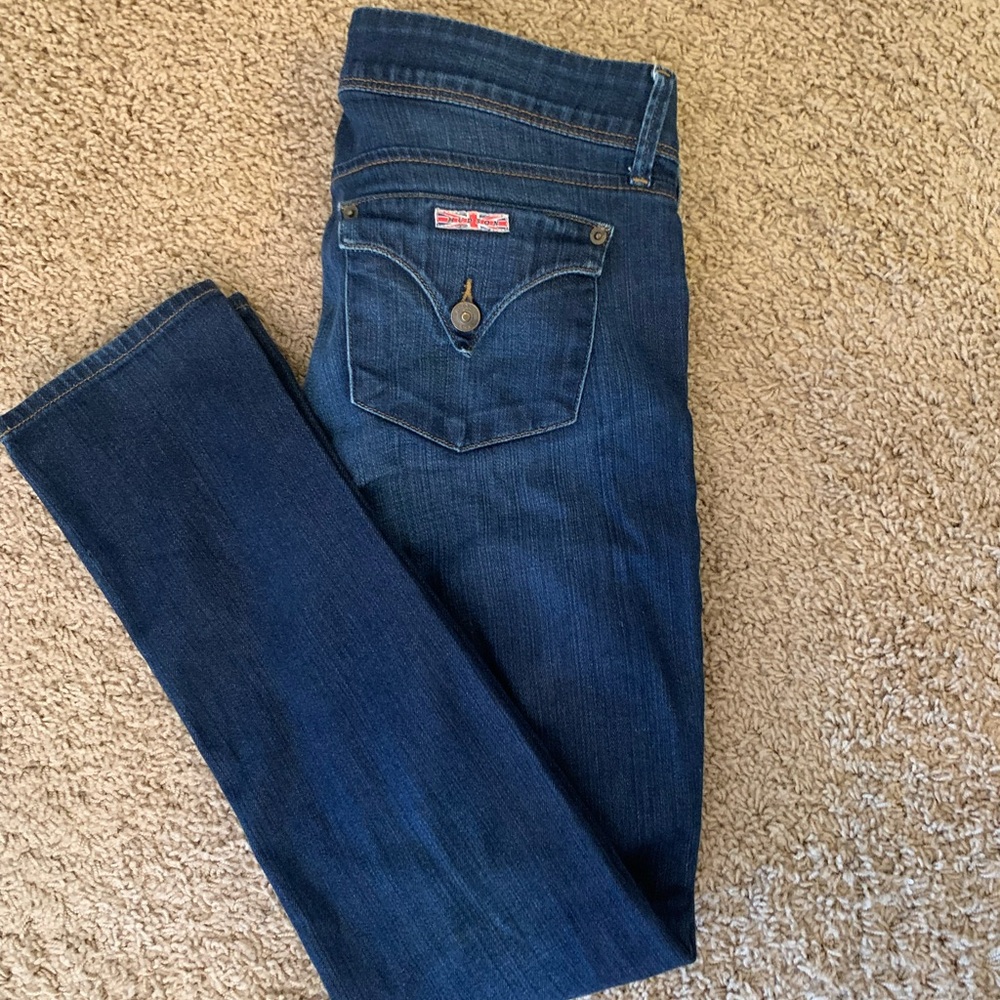 HUDSON size 28 slim leg jeans